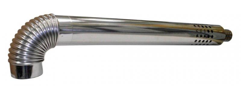 Дымоход коаксиальный Daewoo 80/110 (0,5м)